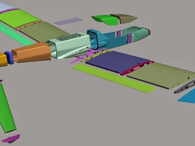 3D printing aircraft parts