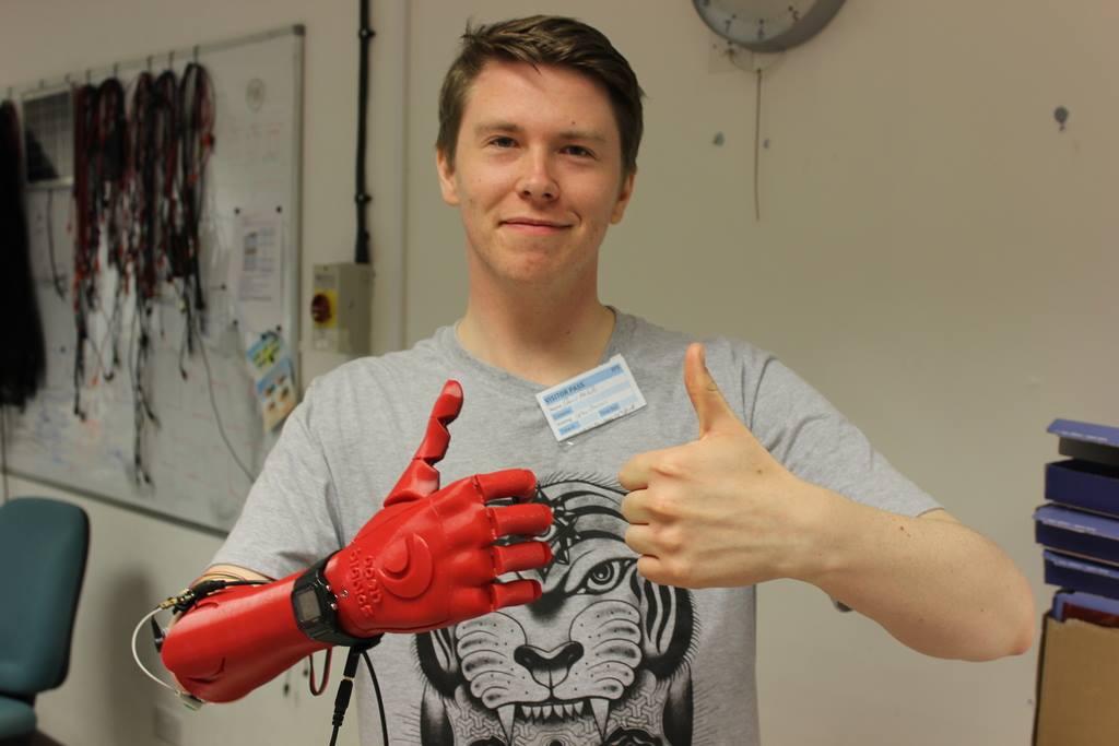 3D printing mechanical hands