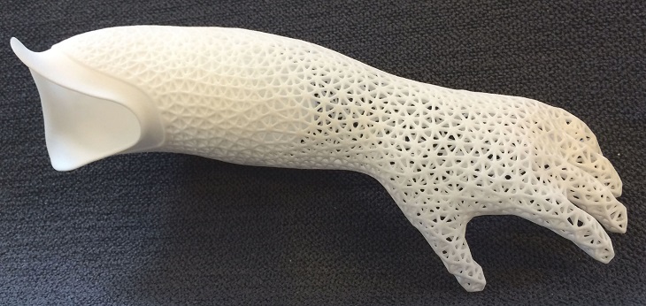 3D printed prosthetic socket