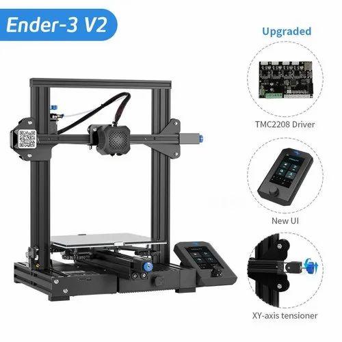 Ender 3 v2 upgraded 3d printer