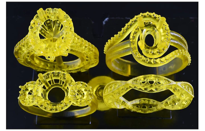 Resin 3d printer jewelry