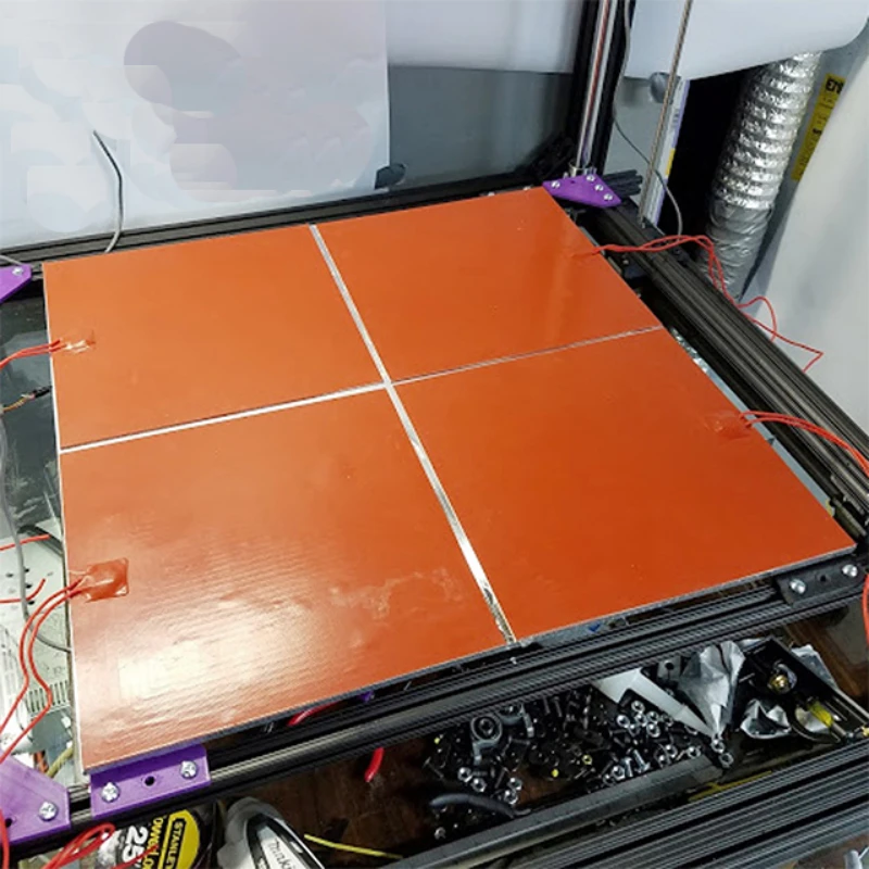 3D printer heated bed temperature