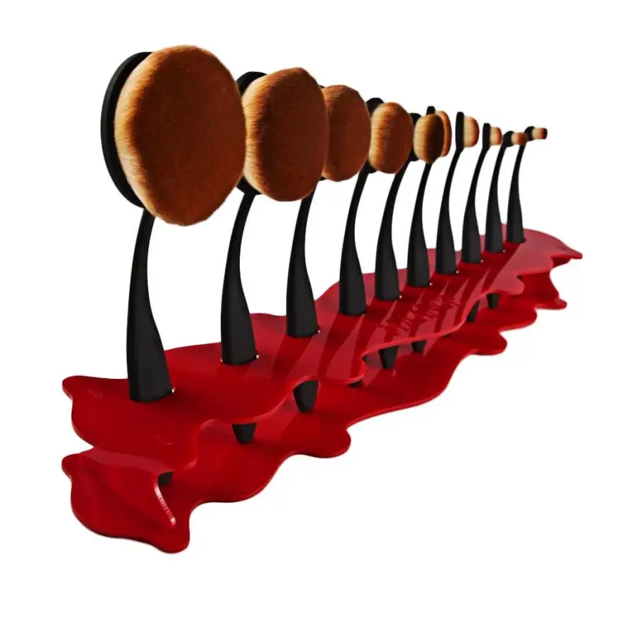 3D printed makeup brush holder