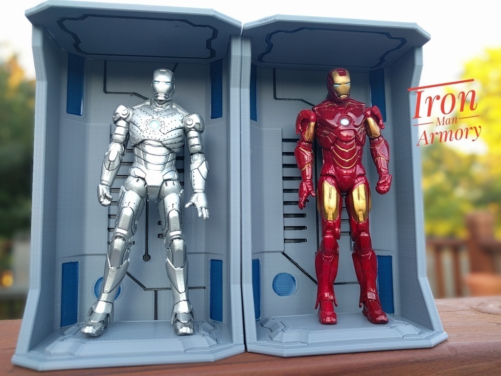 Iron man 3d printer model