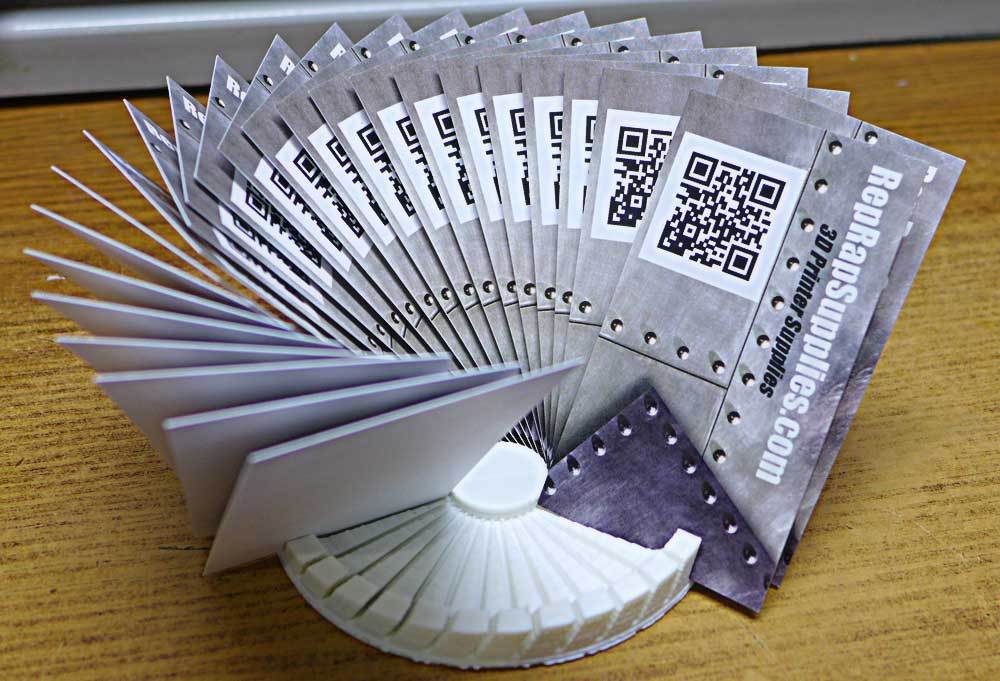 Business card 3d printing