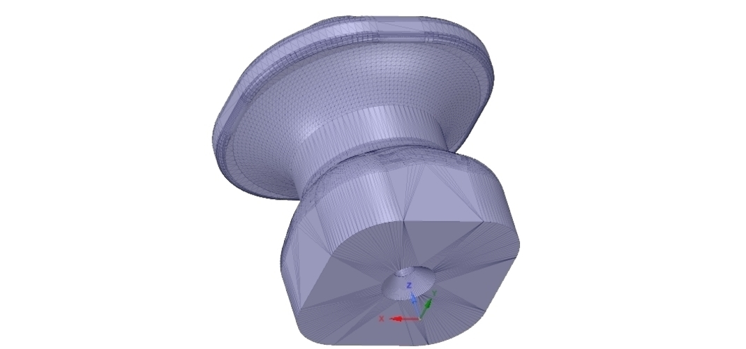 3D print knob