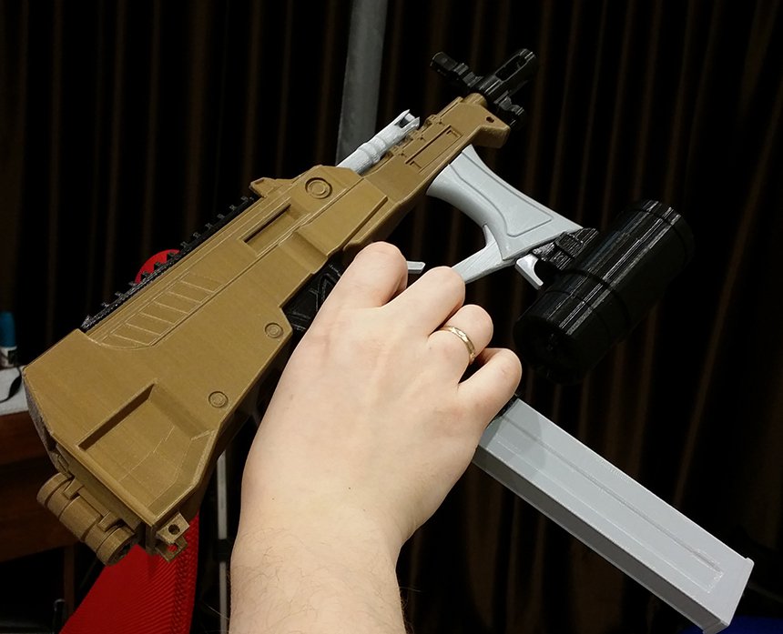 3D print toy gun