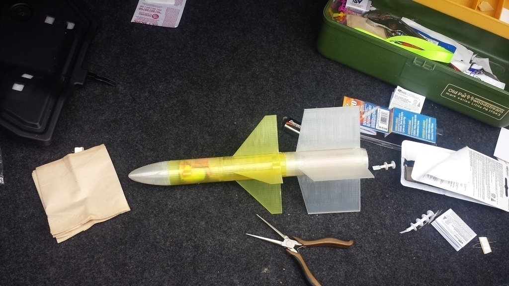 3D printed missile