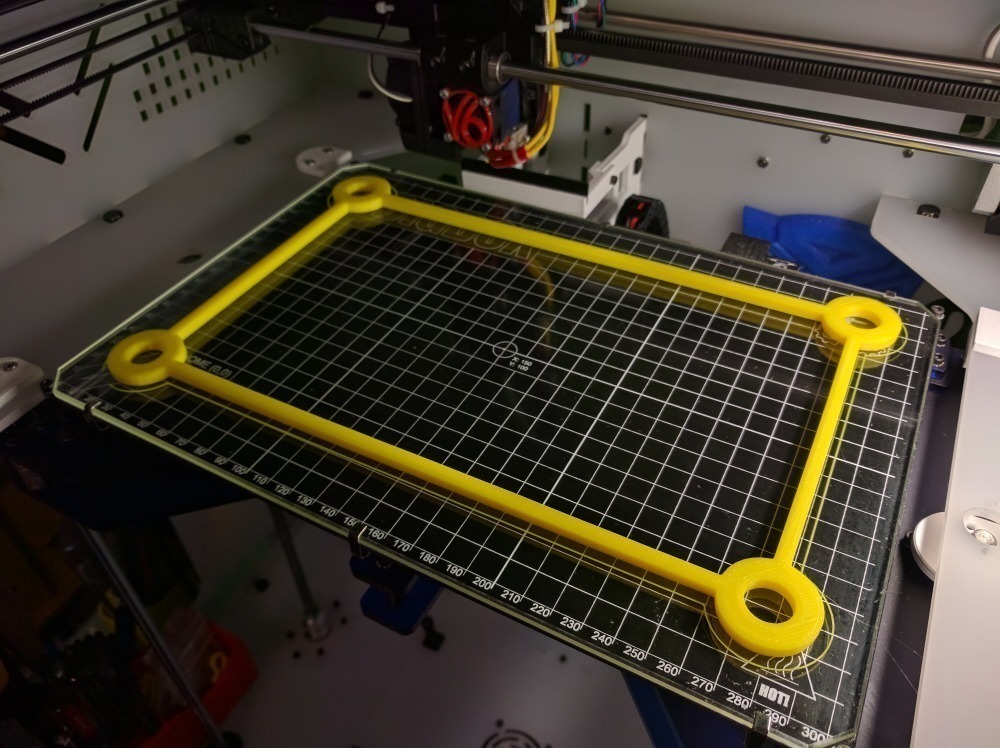 3D print bed adhesion