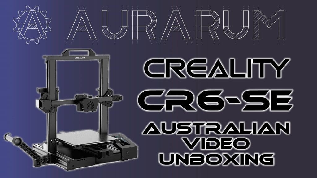 Creality cr6 se 3d printer