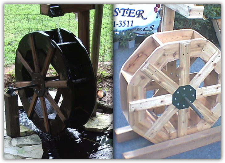 3D printed water wheel