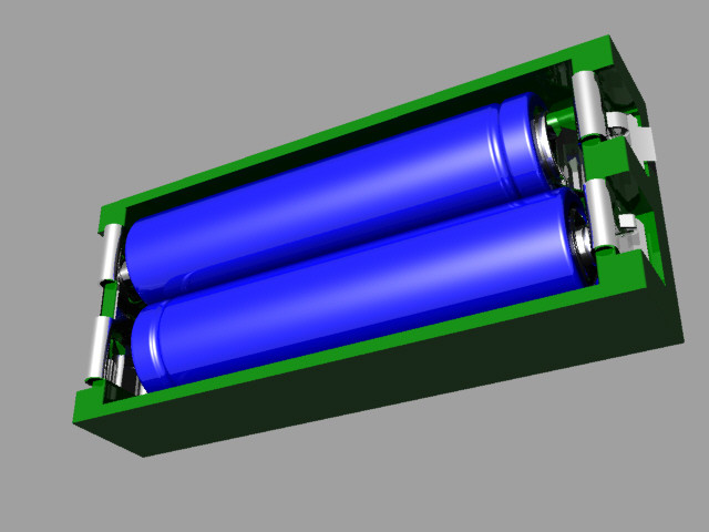 3D printed m18 battery holder