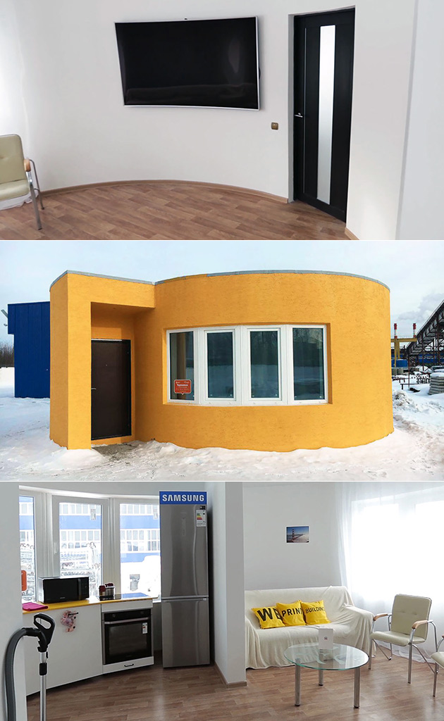 Russian 3d printing house