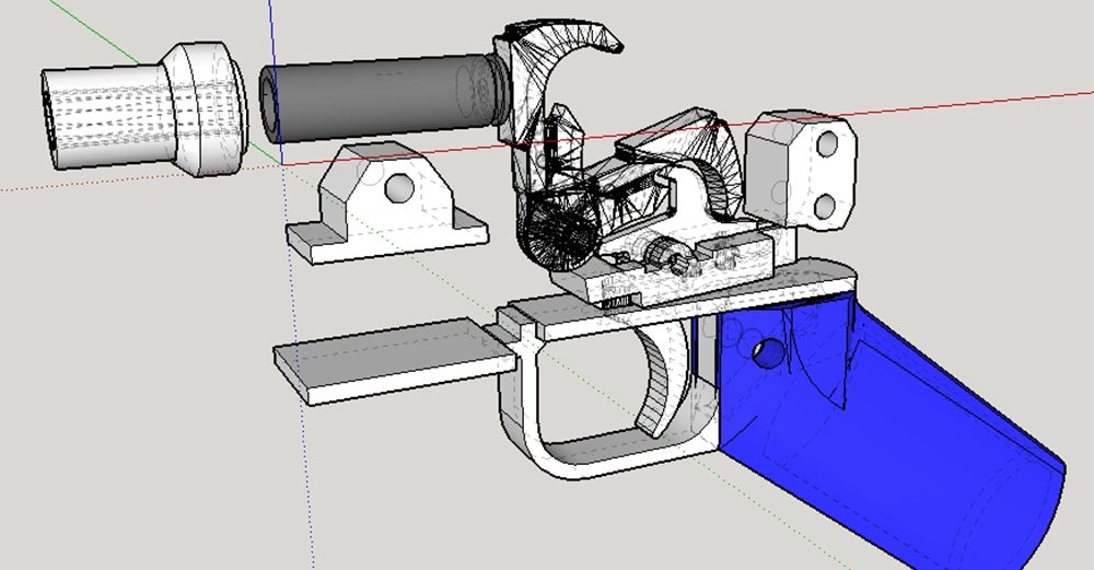 Liberator gun 3d print