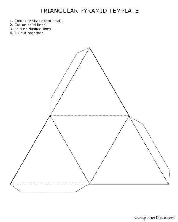 3D pyramid print out