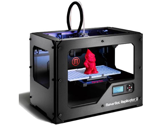 Scanning 3d printer