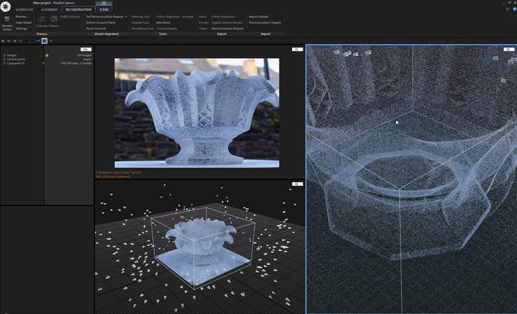 Real time 3d scanner