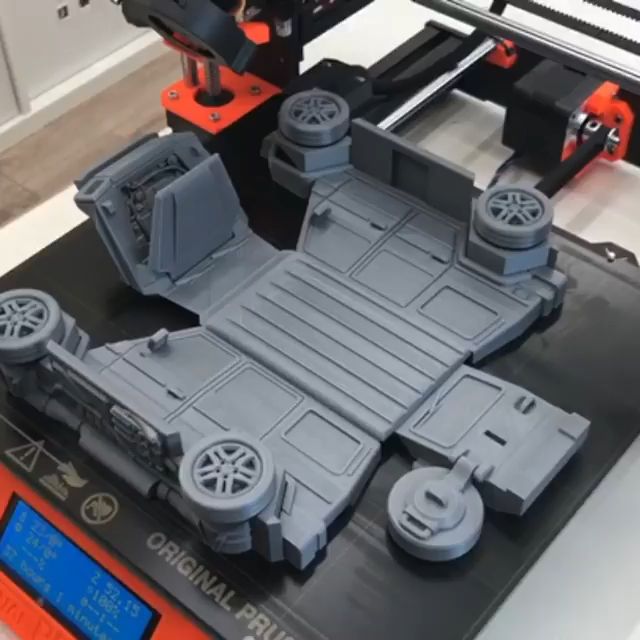 3D print toy car