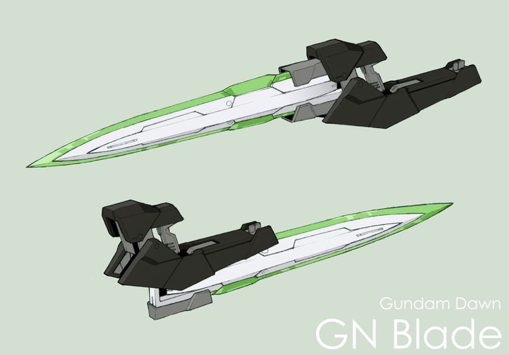 Gunblade 3d print