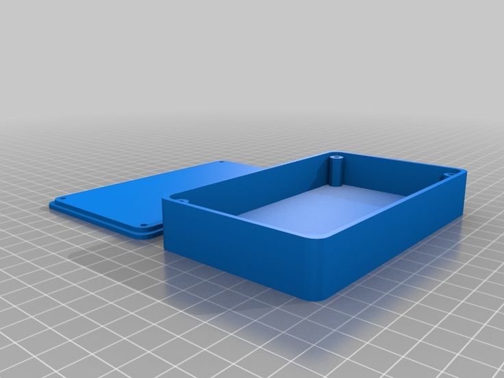 3D printer box model