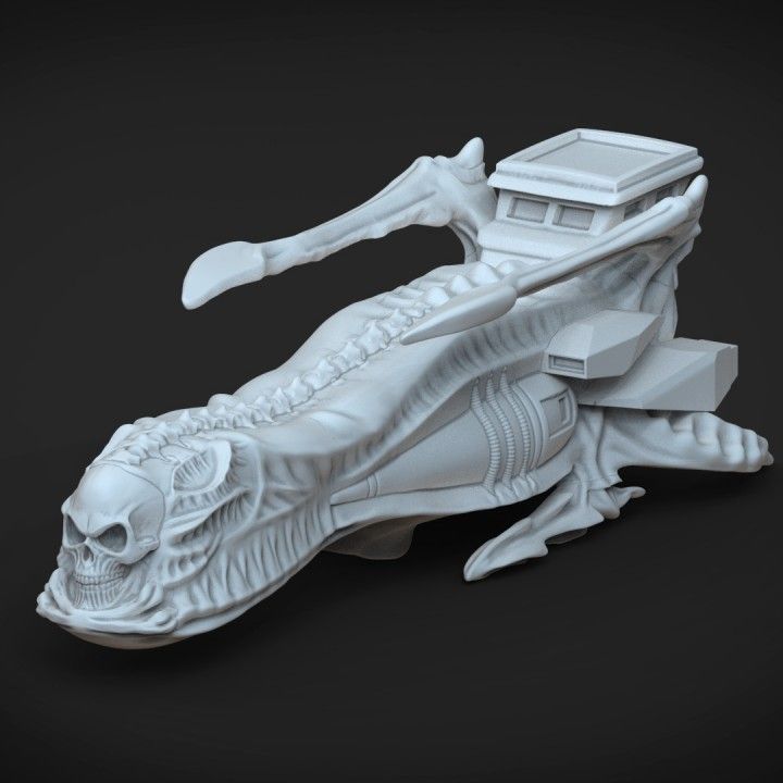 Tiamat 3d print file