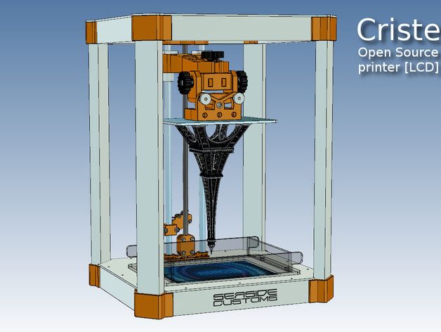 Lcd projector 3d printer