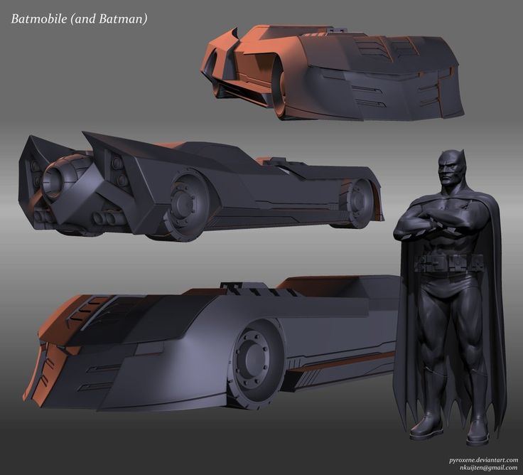 Batmobile 3d print