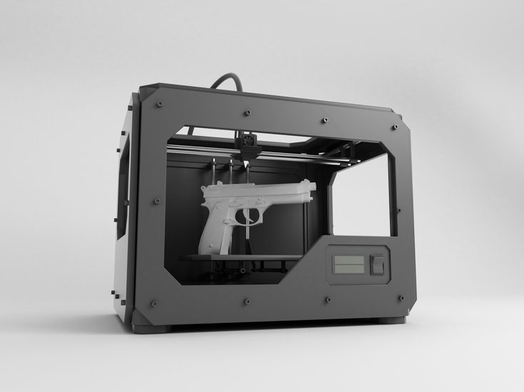 3D printer gun control