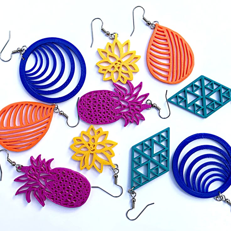 3D printed earings