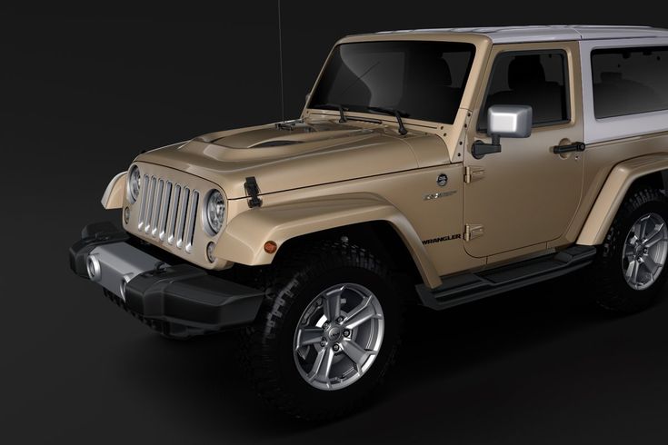 Jeep wrangler 3d print parts