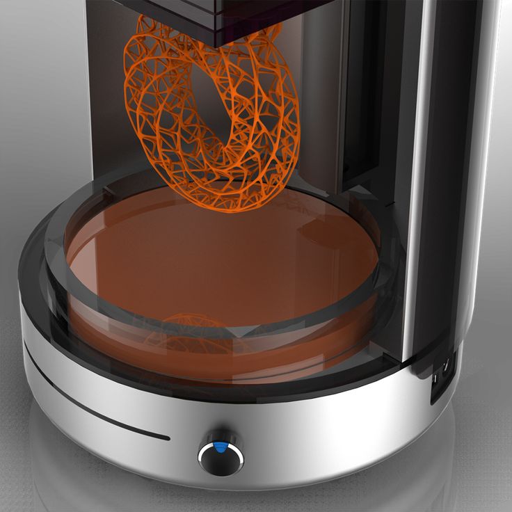 Molten glass 3d printer