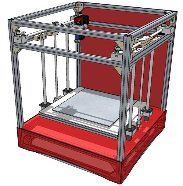 Metalfab 1 3d printer