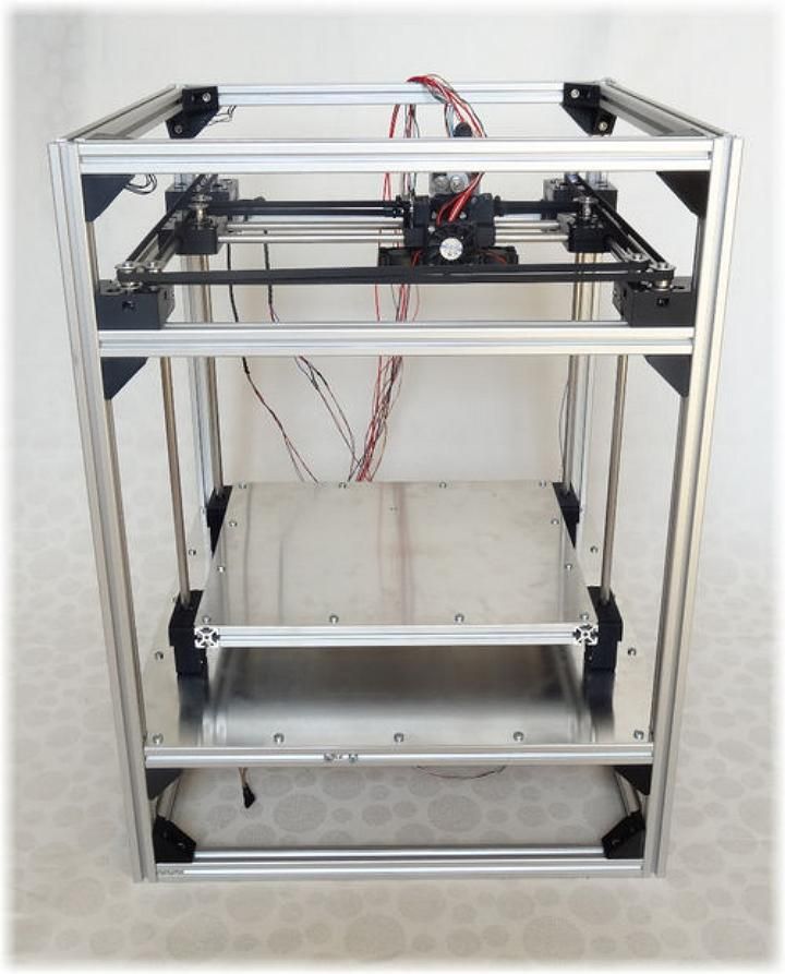 How to build a concrete 3d printer