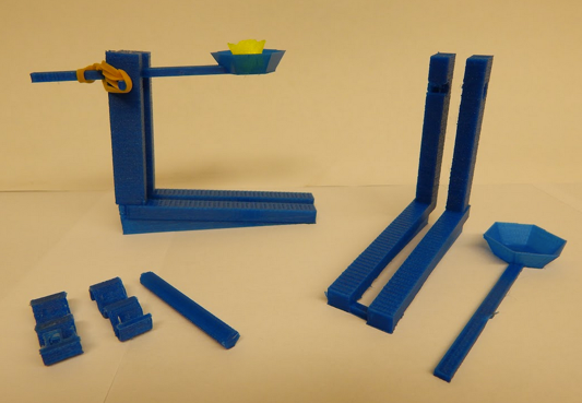 3D printed catapult