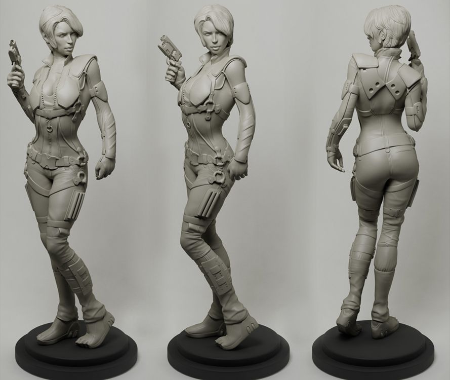 Cool 3d printed figures