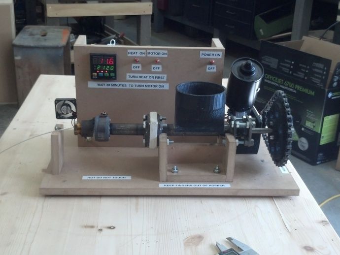 3D printing pellet extruder