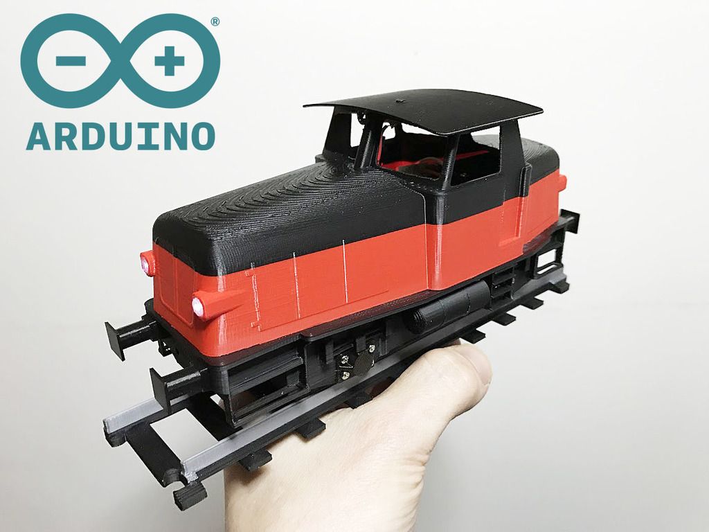 3D printed trains