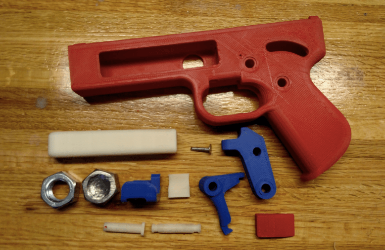 3D printed gun receiver