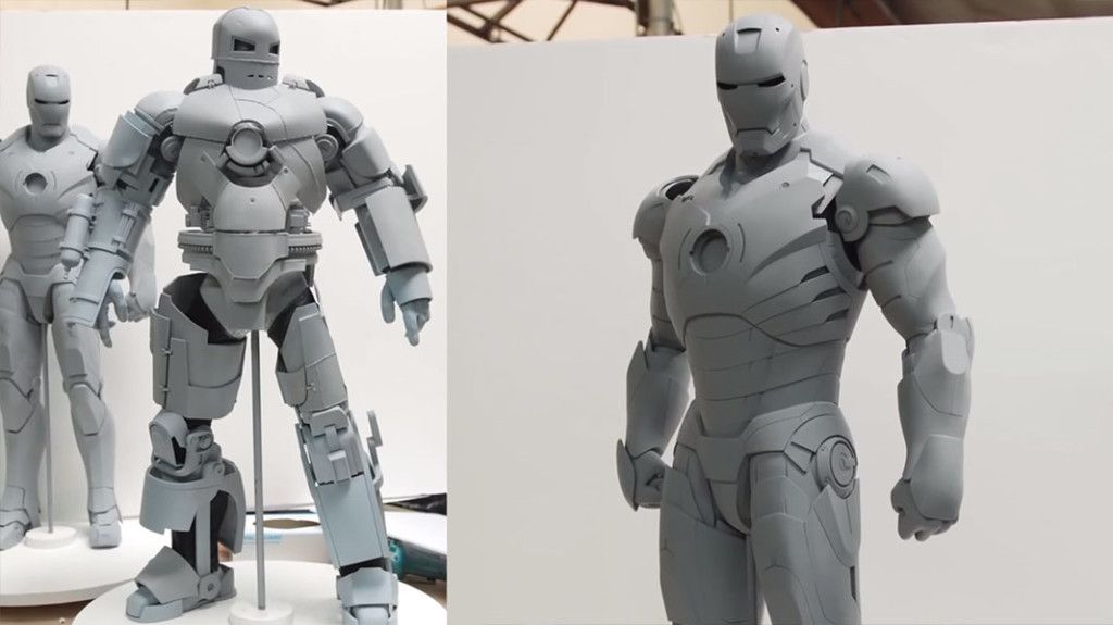 3D printer files iron man