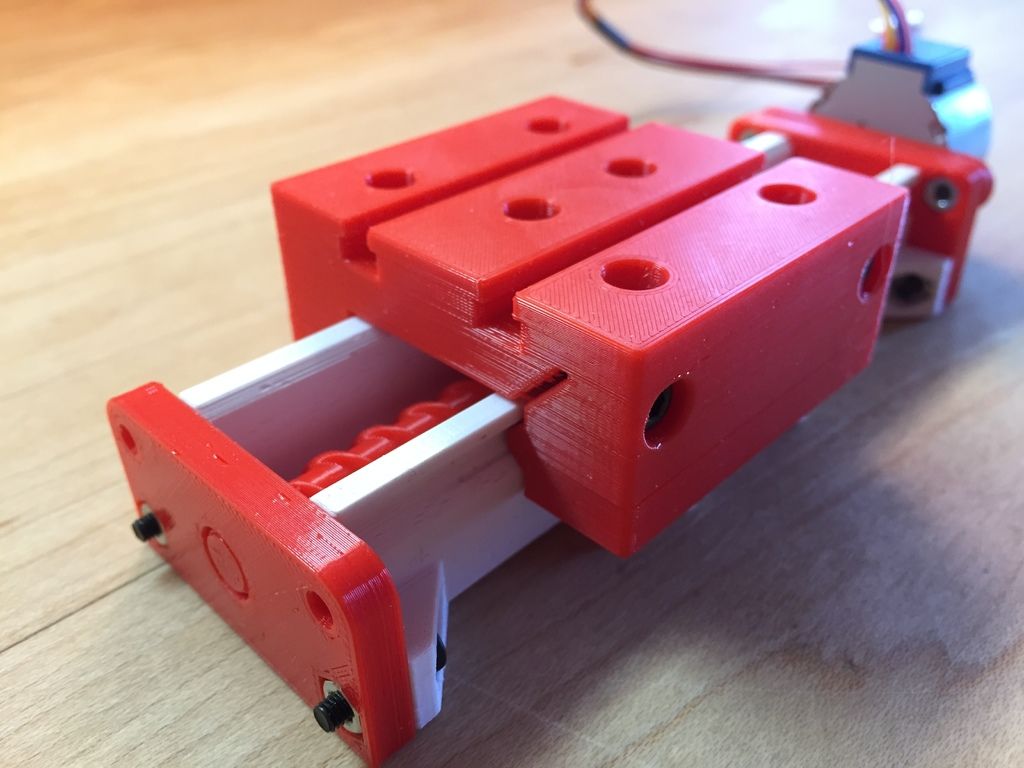 Linear motor 3d printer