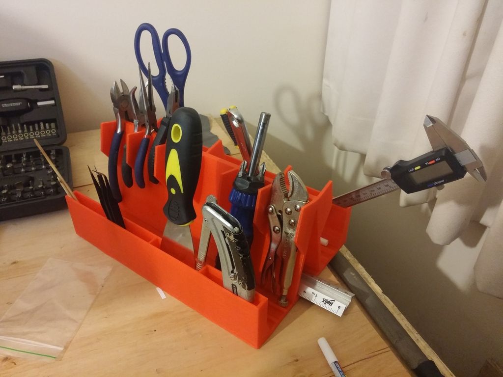 3D printed screw organizer