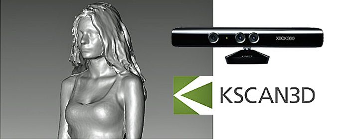 Microsoft kinect 3d scanner