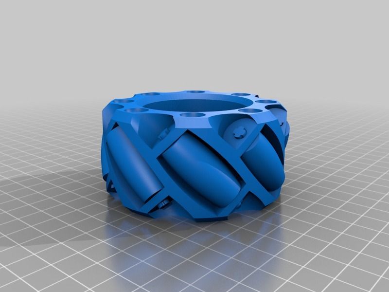 3D printed mecanum wheels