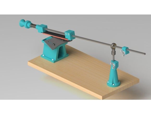 3D printed drill sharpener