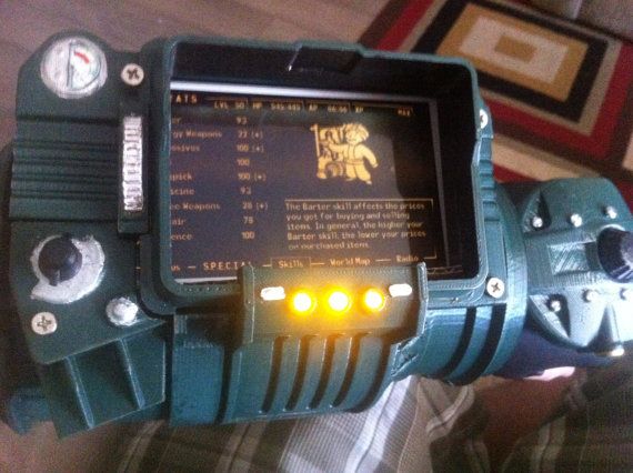 3D print pipboy