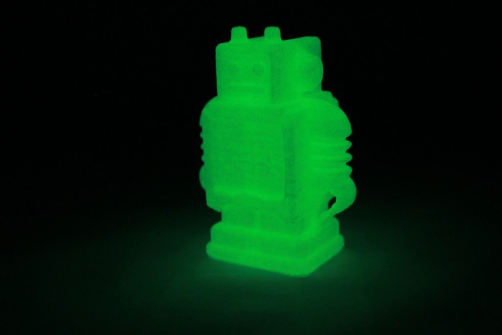 Cool glow in the dark 3d prints