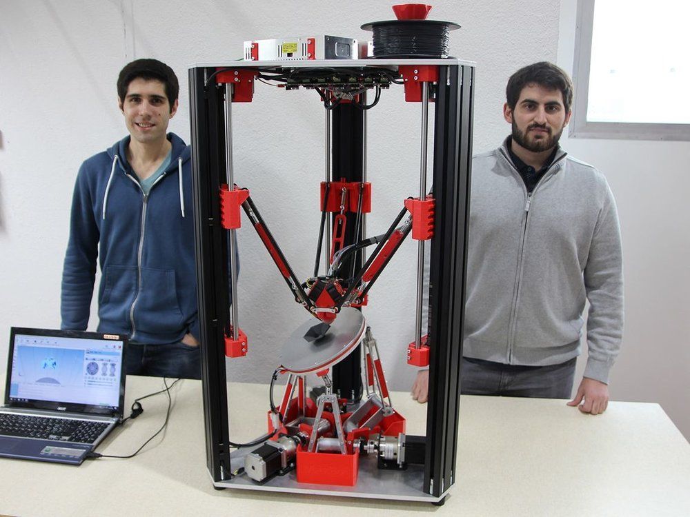 When was a 3d printer invented