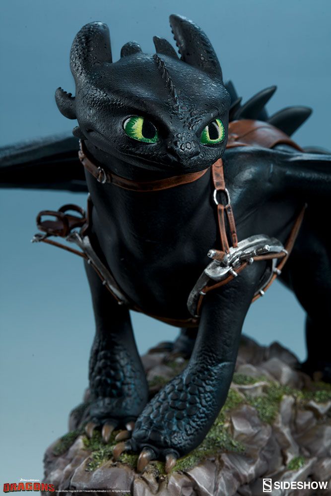 3D printed toothless dragon