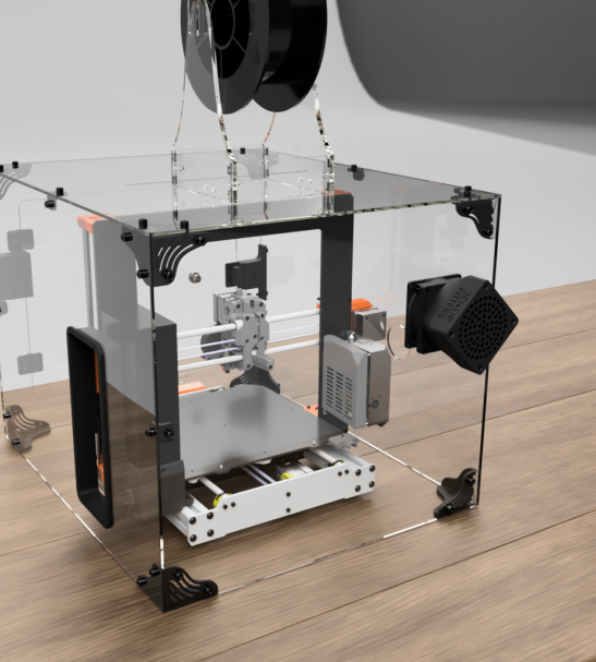 Enclosed 3d printer under 500