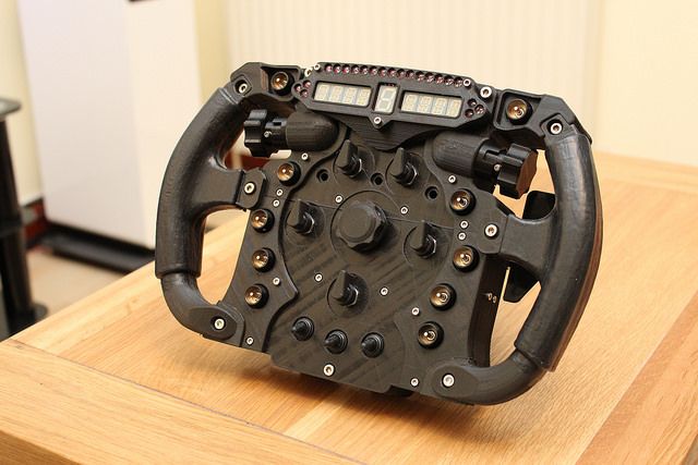 Ps4 3d printed steering wheel